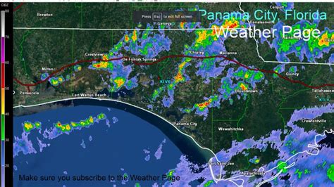 live weather radar panama city radar