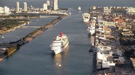 live webcam miami cruise terminal