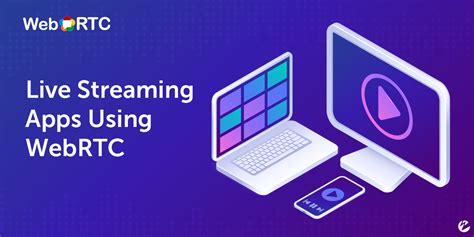Live webcam streaming technology WebRTC