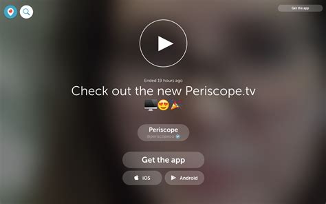 liveomg periscope ar en direct sur pc