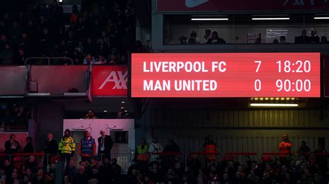 liverpool 7 man utd 0