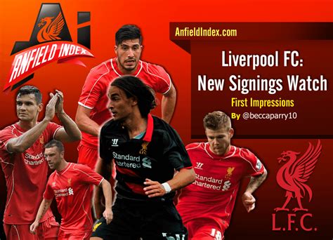 liverpool fc new signings