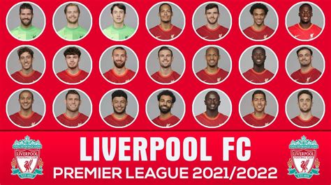 liverpool fc squad numbers 2022/23