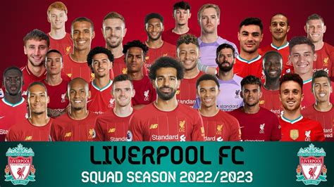 liverpool football team squad