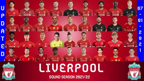 liverpool list of players