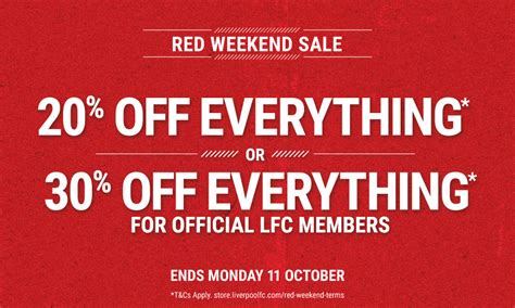 liverpool store sale