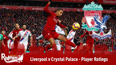 liverpool v crystal palace player ratings