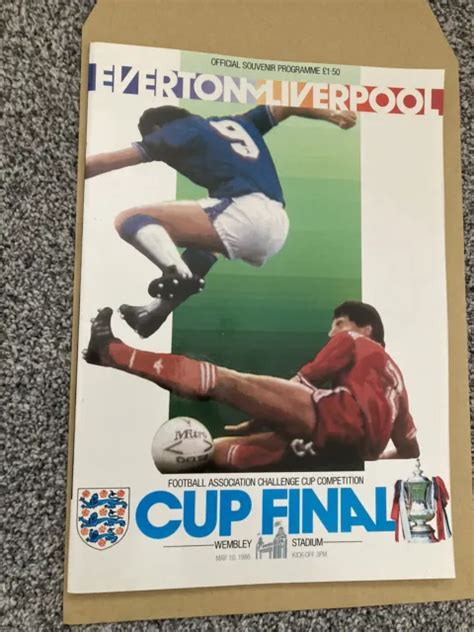 liverpool v everton fa cup final 1986
