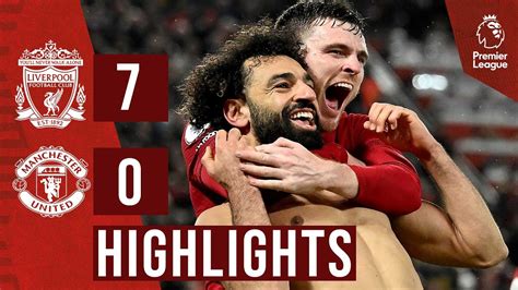 liverpool v man united highlights youtube