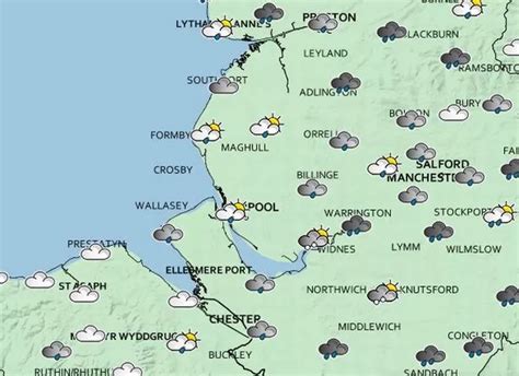 liverpool weather next 21 days