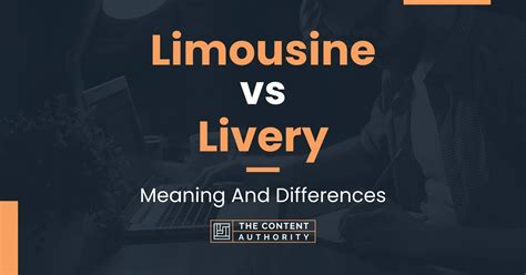 livery meaning slang
