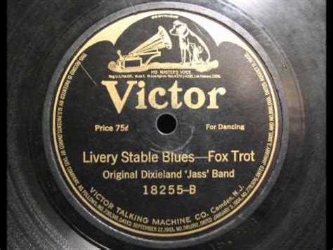 livery stable blues 1917