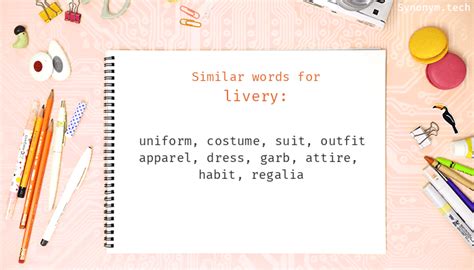 livery synonym