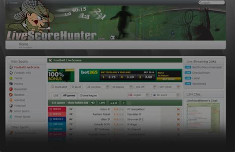 livescorehunter live stream