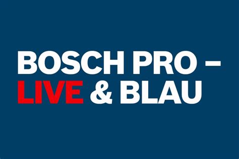 livestream on bosch tube