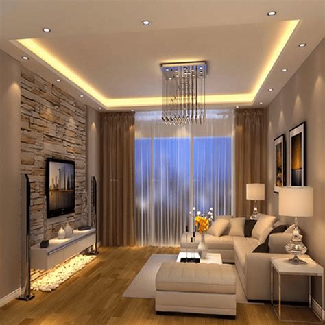 31 Nice Living Room Ceiling Lights Design Ideas MAGZHOUSE