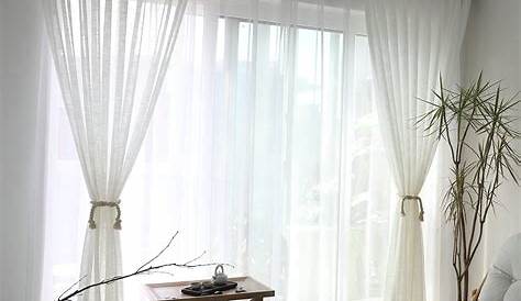 Living Room Curtains For White Walls