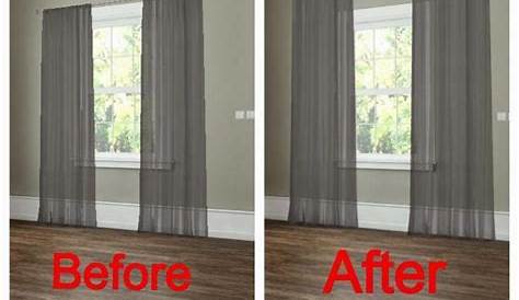 Living Room Curtains How To Hang