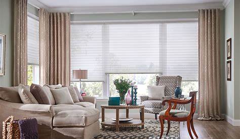 Living Room Curtains Ideas With Blinds