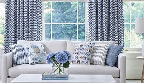 Living Room Curtains Patterned
