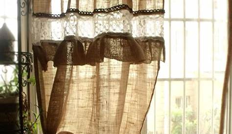 Living Room Curtains Rustic