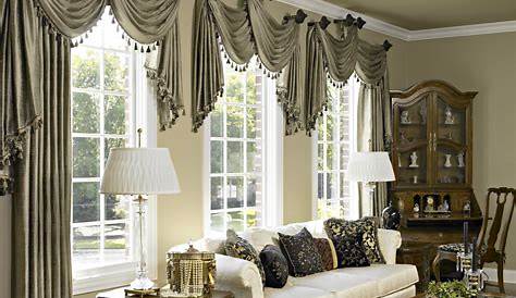 Living Room Curtains Traditional
