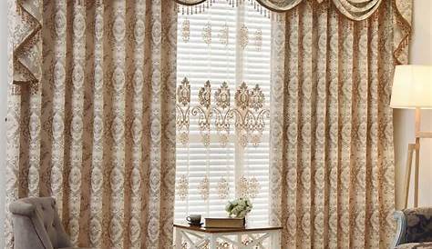 Living Room Curtains With Valance