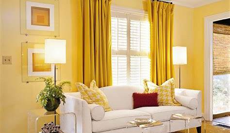 Living Room Curtains Yellow Walls