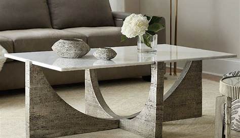 Living Room Decor Ideas Marble Coffee Table