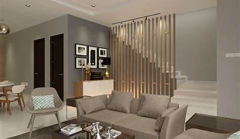 Living Room Double Storey House Interior Design Malaysia Classic Contemporary Bungalow Ideas