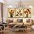 living room floral wall decor