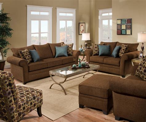 Popular Living Room Furniture Ideas Brown Walls Best References