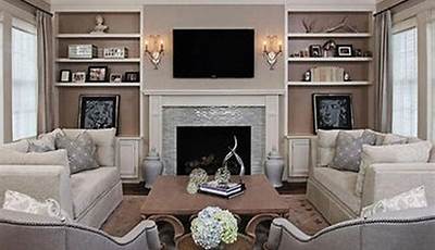 Living Room Furniture Placement With Fireplace And Tv
