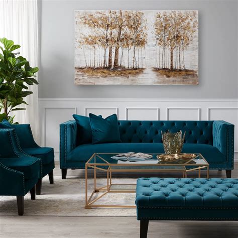 Popular Living Rooms With Peacock Blue Sofa Update Now