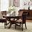 Caden 5 Piece Round Dining Set With Biltmore Chairs Living Spaces