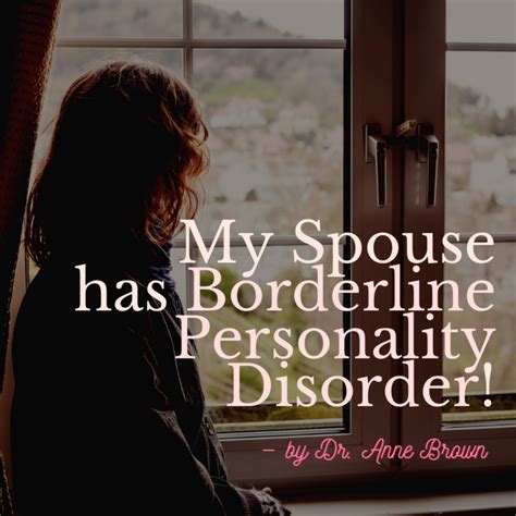 living borderline personality disorder spouse