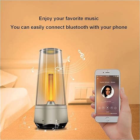 Living Candle Bluetooth Speaker Instructions