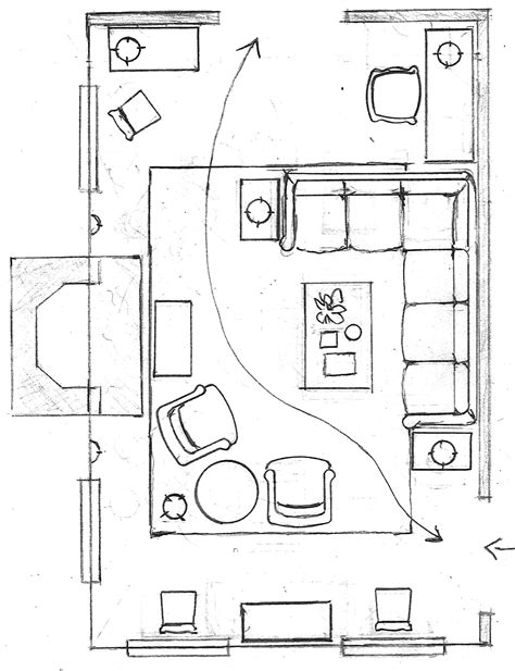Living Room Layout Simple
