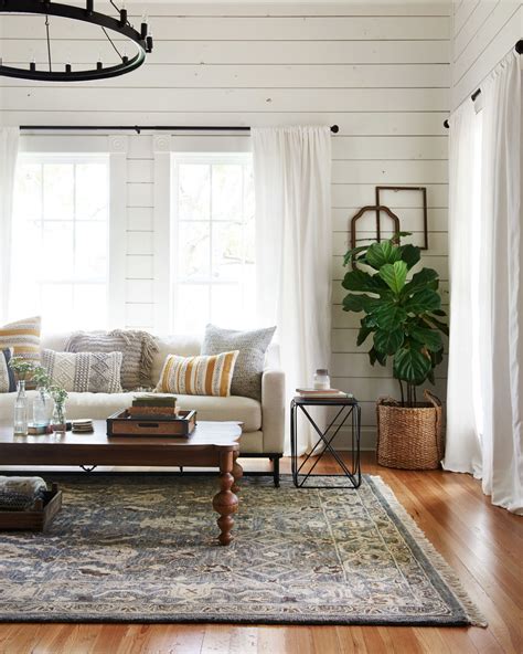 living rooms decorated by joanna gaines