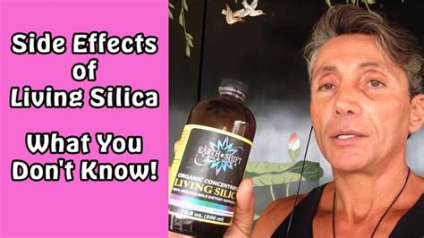 living silica side effects
