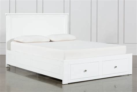 Living Spaces Bed Frame With Storage