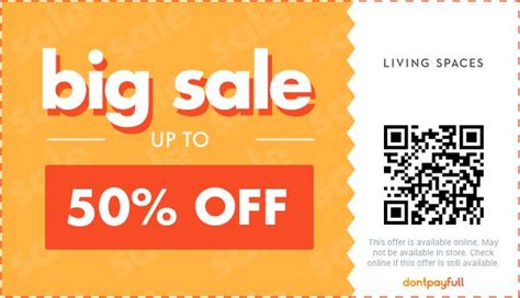 Living Spaces Promo Code 2021