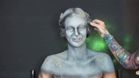 Living Statue Makeup