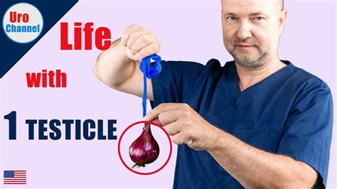 living with one testicle