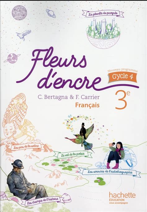 livre de francais 3eme fleur d'encre corrigé