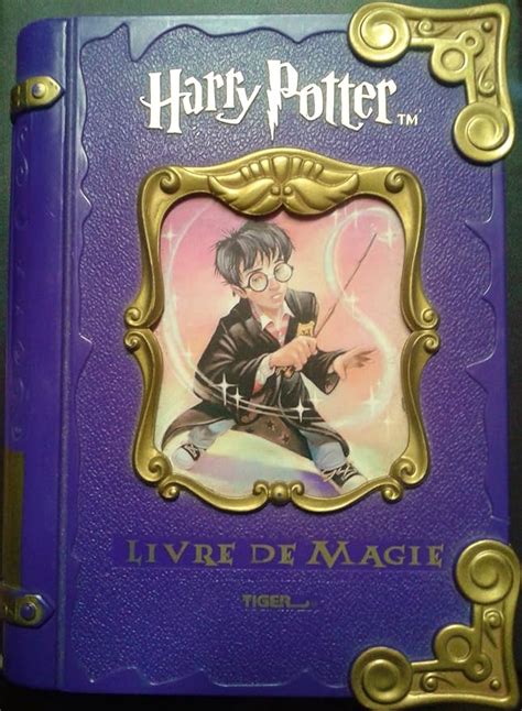 livre magique harry potter