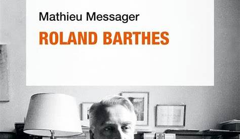 Roland Barthes | Barthes, Livre, Première de couverture