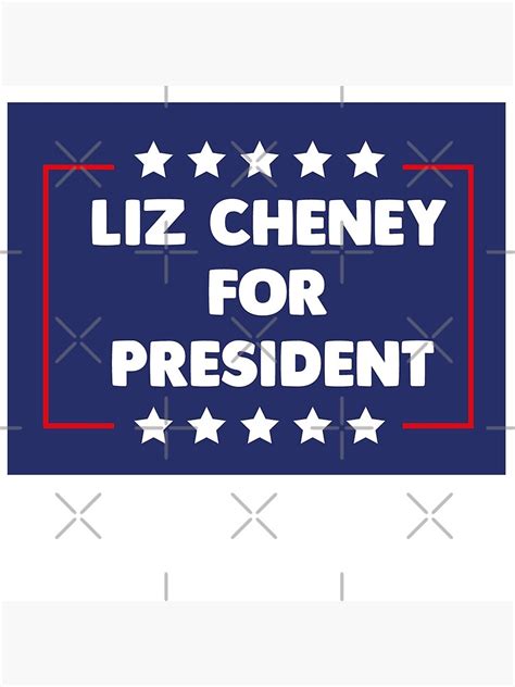 liz cheney for president 2024 yard sign