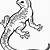lizard printable coloring pages