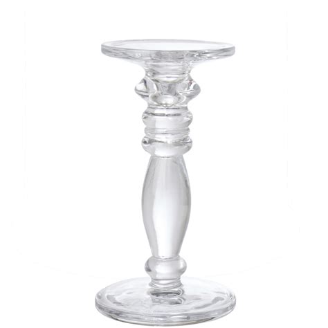 Ljusstake Glas Blockljus